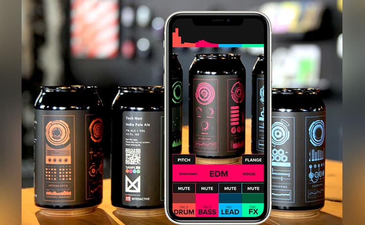 SamplAR - an AR app for Tech Noir