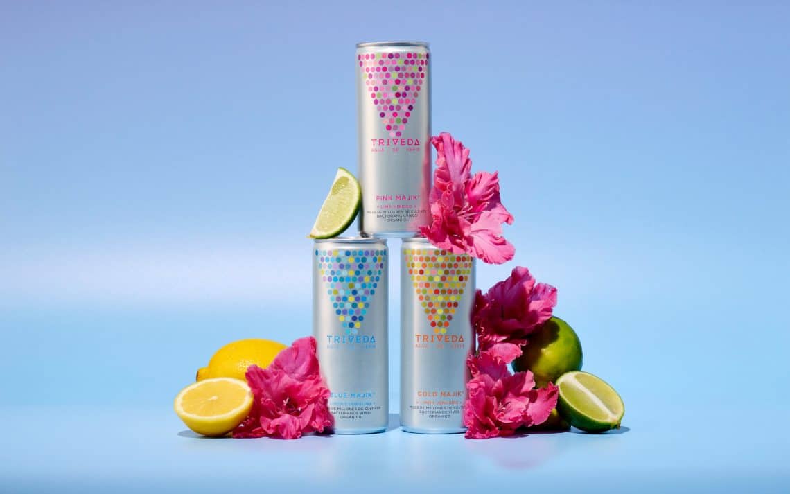 TRIVEDA - kéfir d'eau et de fruits