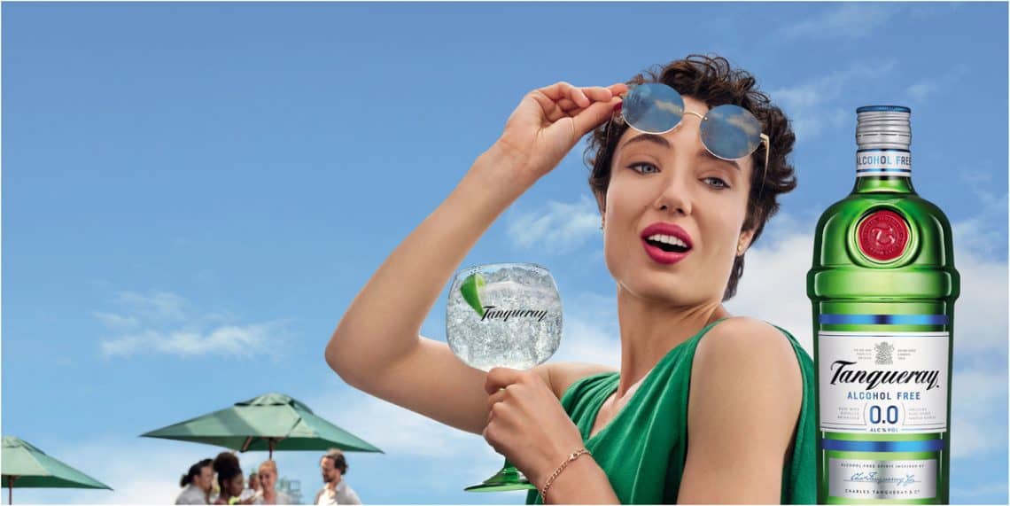 Tendance spiritueux sans alcool - Tanqueray 0.0%
