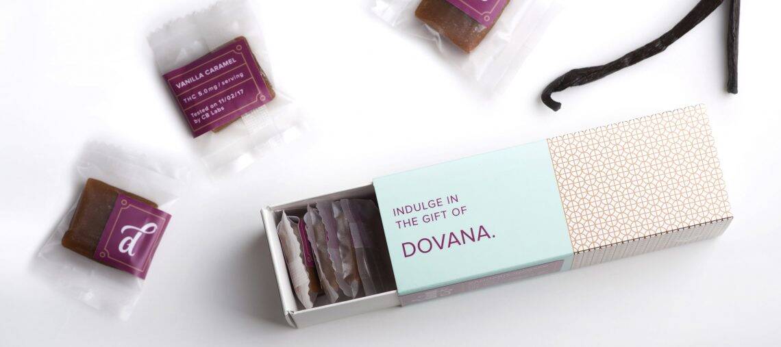 Dovana, Caramels infusés au cannabis