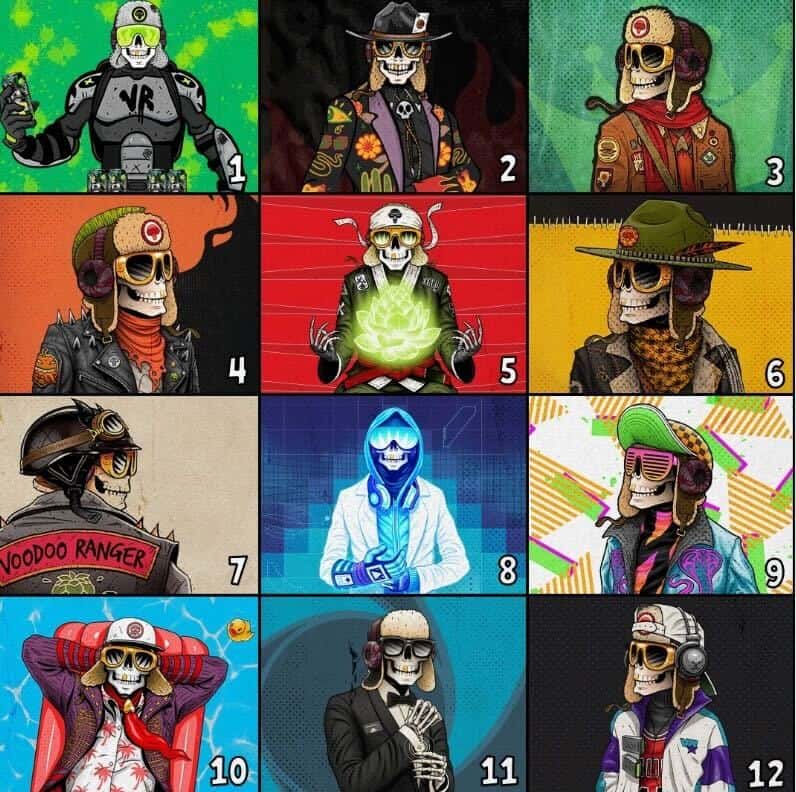 Mascottes Voodoo Ranger