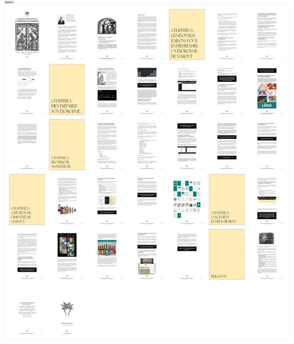 Refonte de d'identité de marque - pages