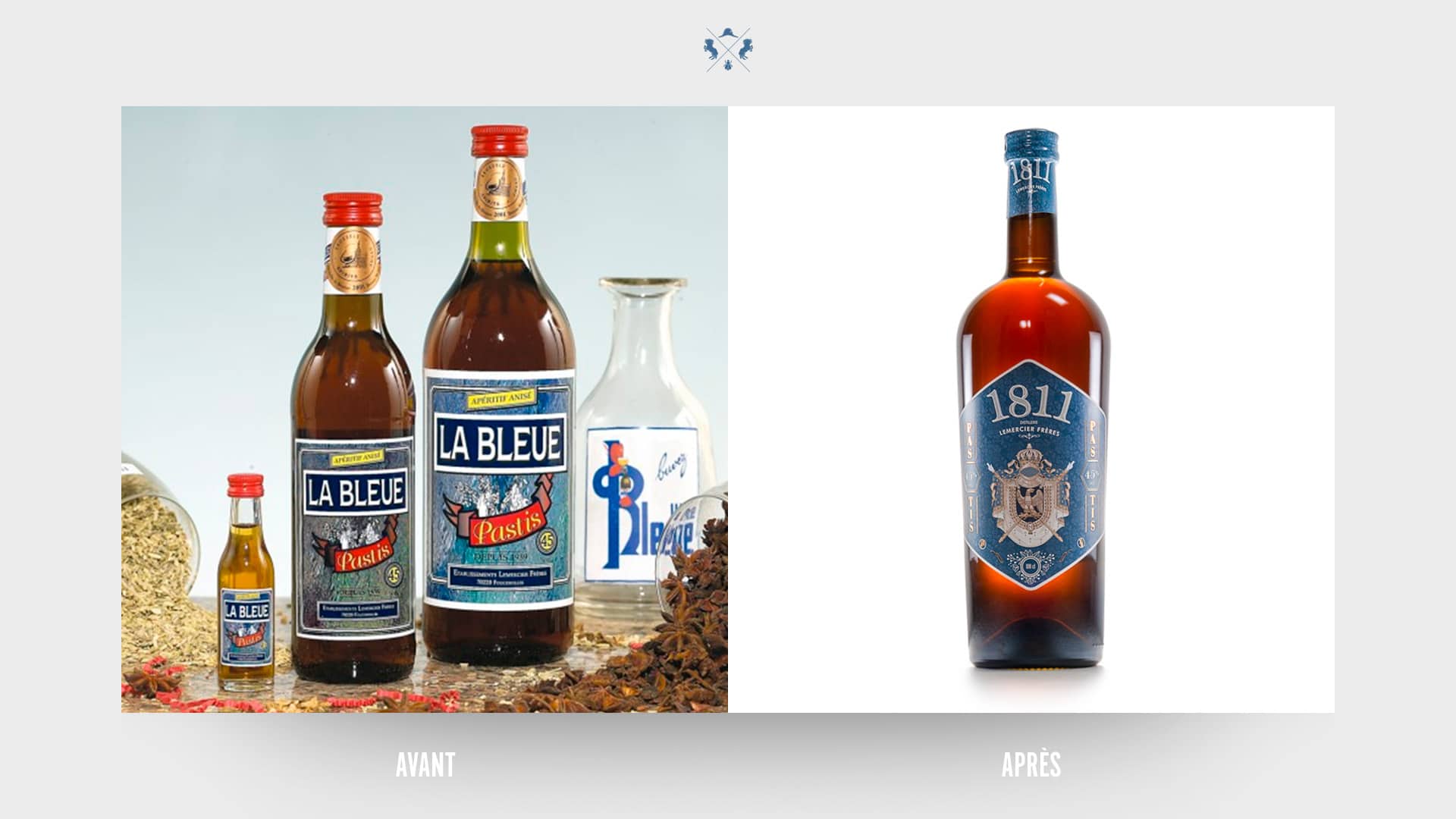 Avant-Après rebranding
