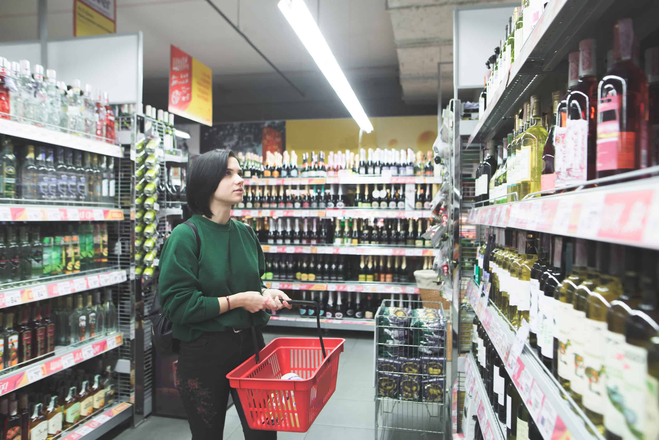 Décision d'achat des consommatrices en rayon 
