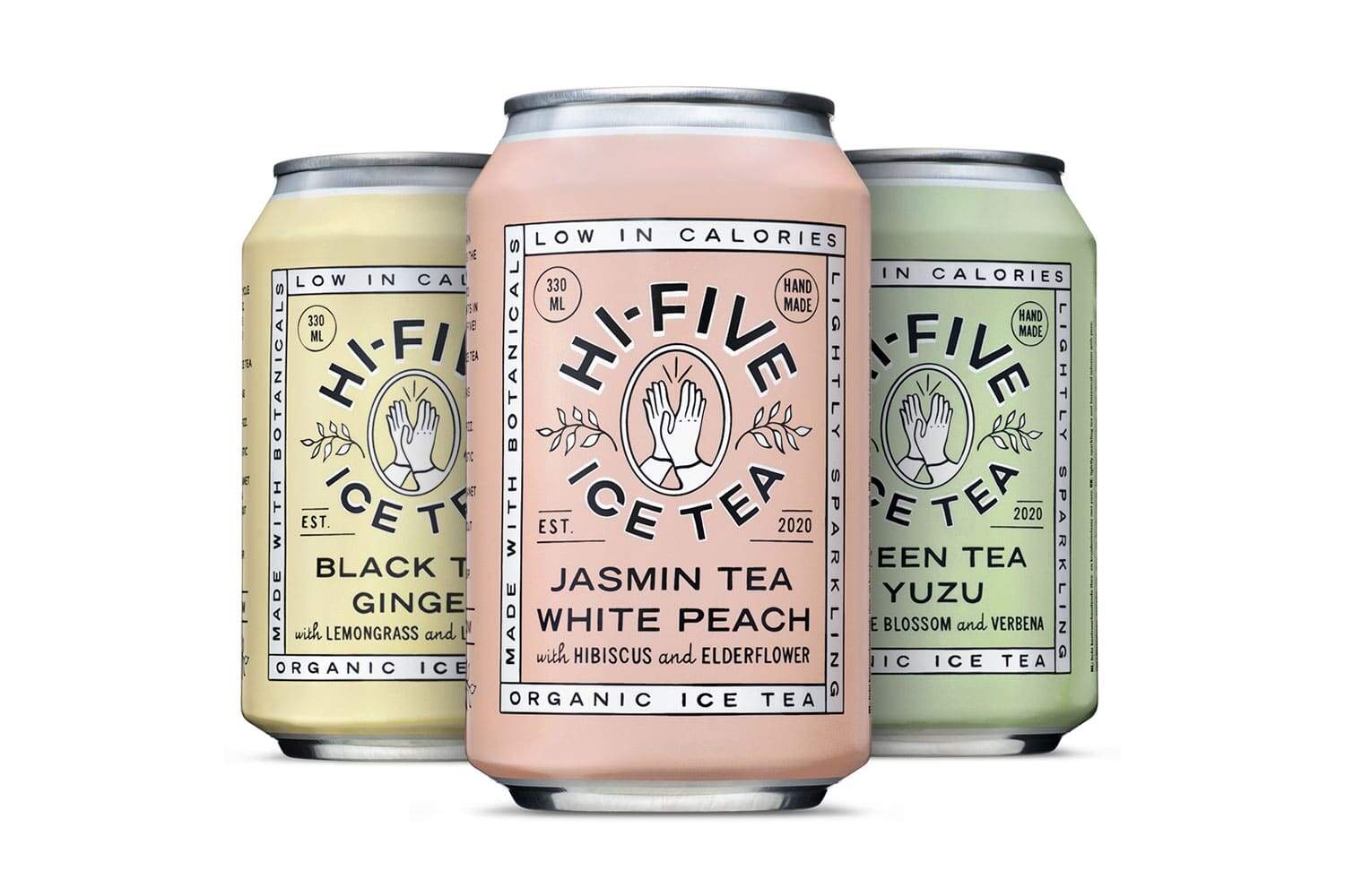 Hi-Five Ice Tea, packaging soft