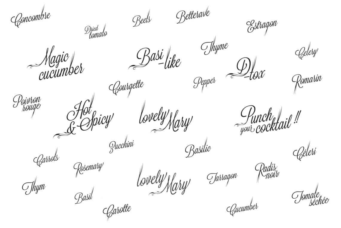 Perfumes visual identity