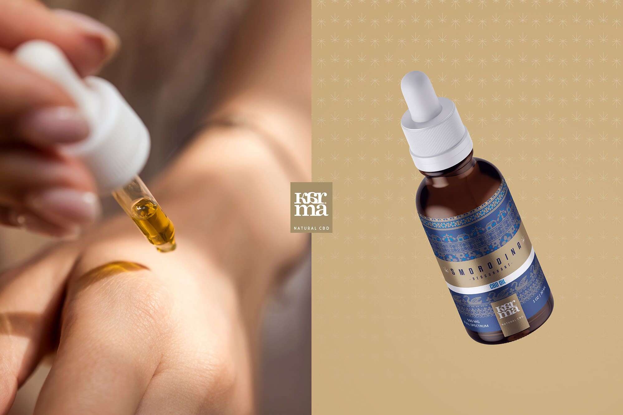 Karma CBD - Smorodina flacon compte-gouttes