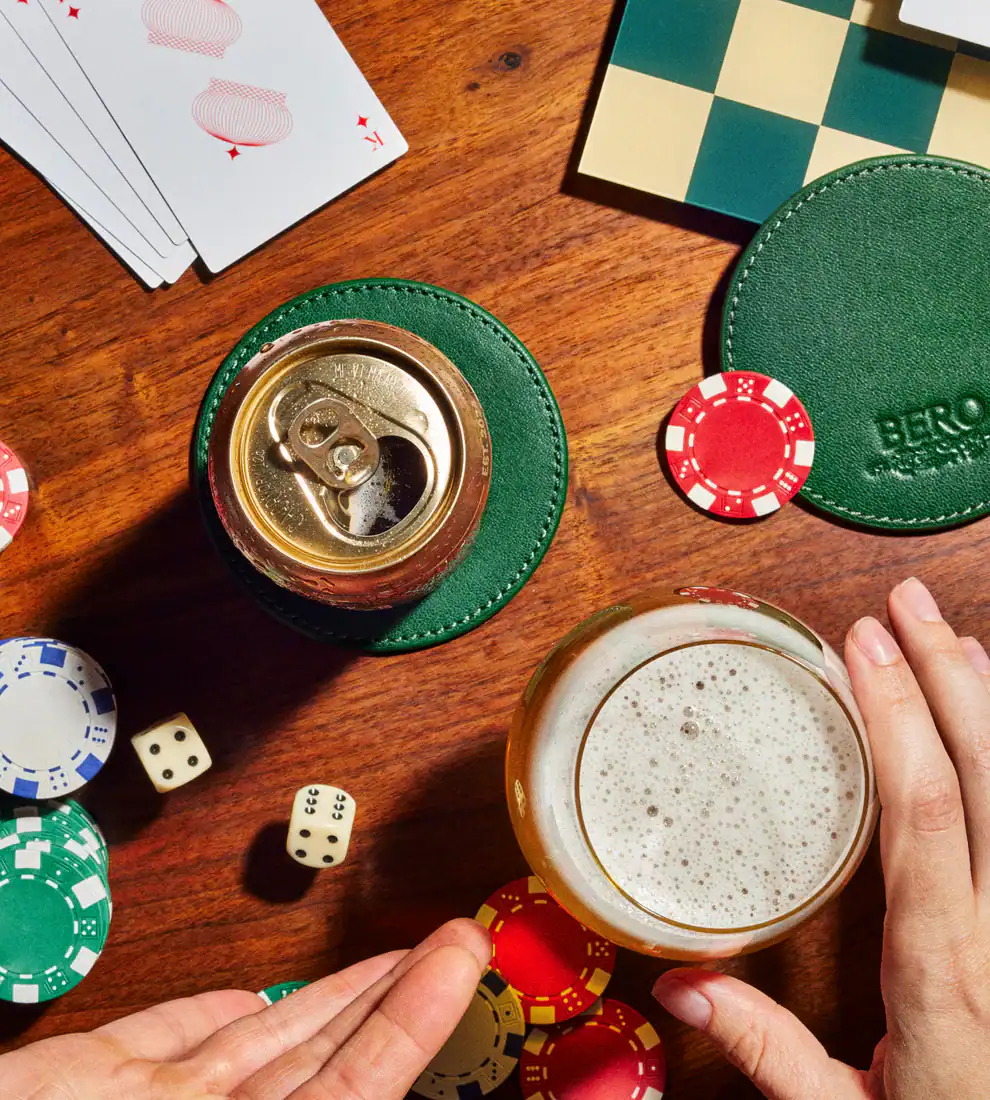 Sous bock BERO et poker