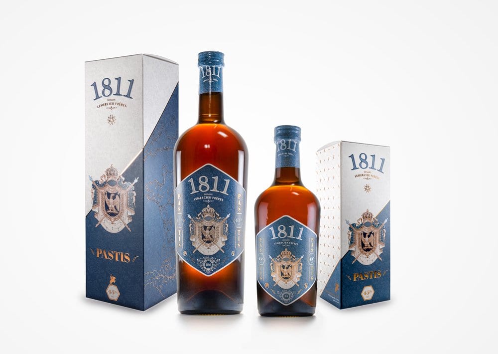 Packaging design - Pastis 1811 range