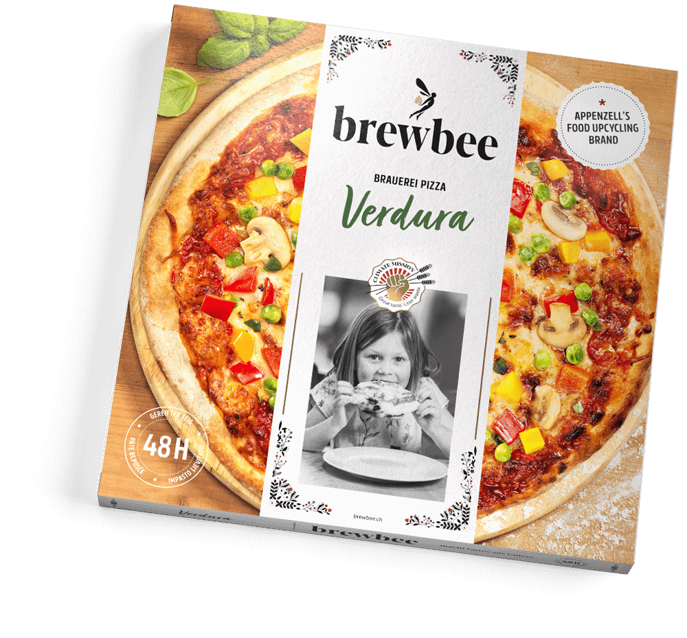 Verdura, la pizza Brewbee