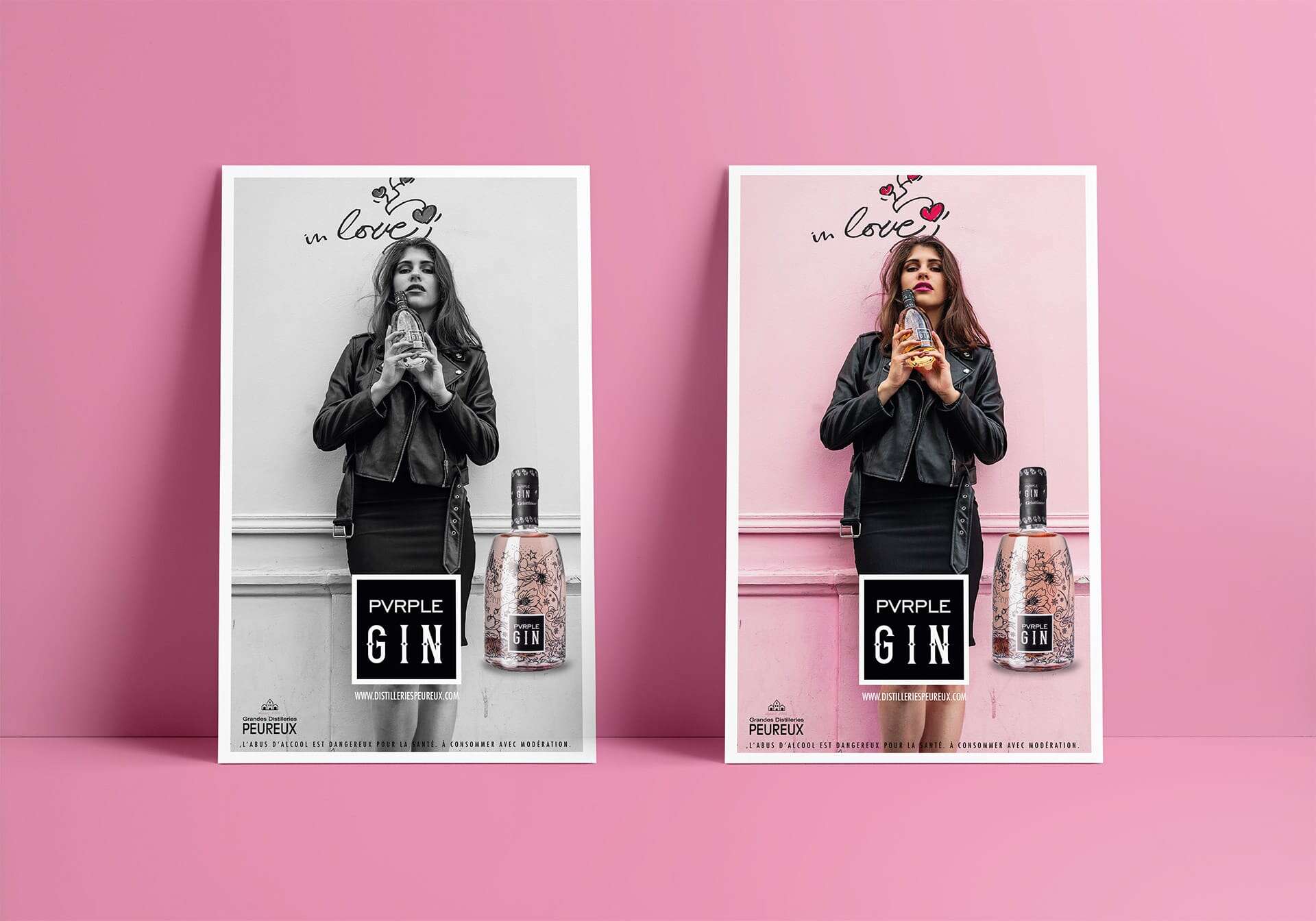 Poster Pvrple Gin