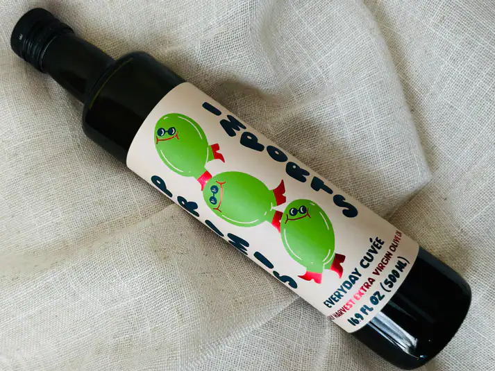 Olive Oil in bottle
