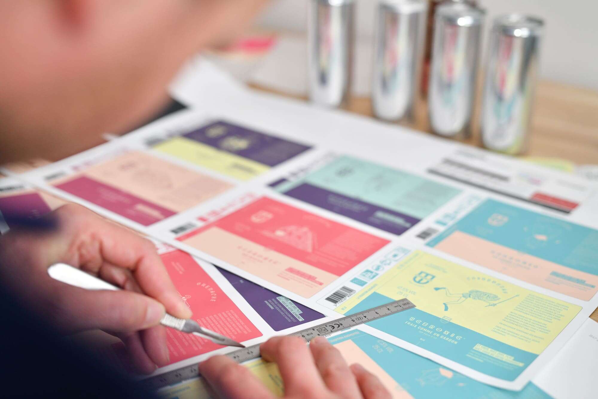 Prototypage vin en canette