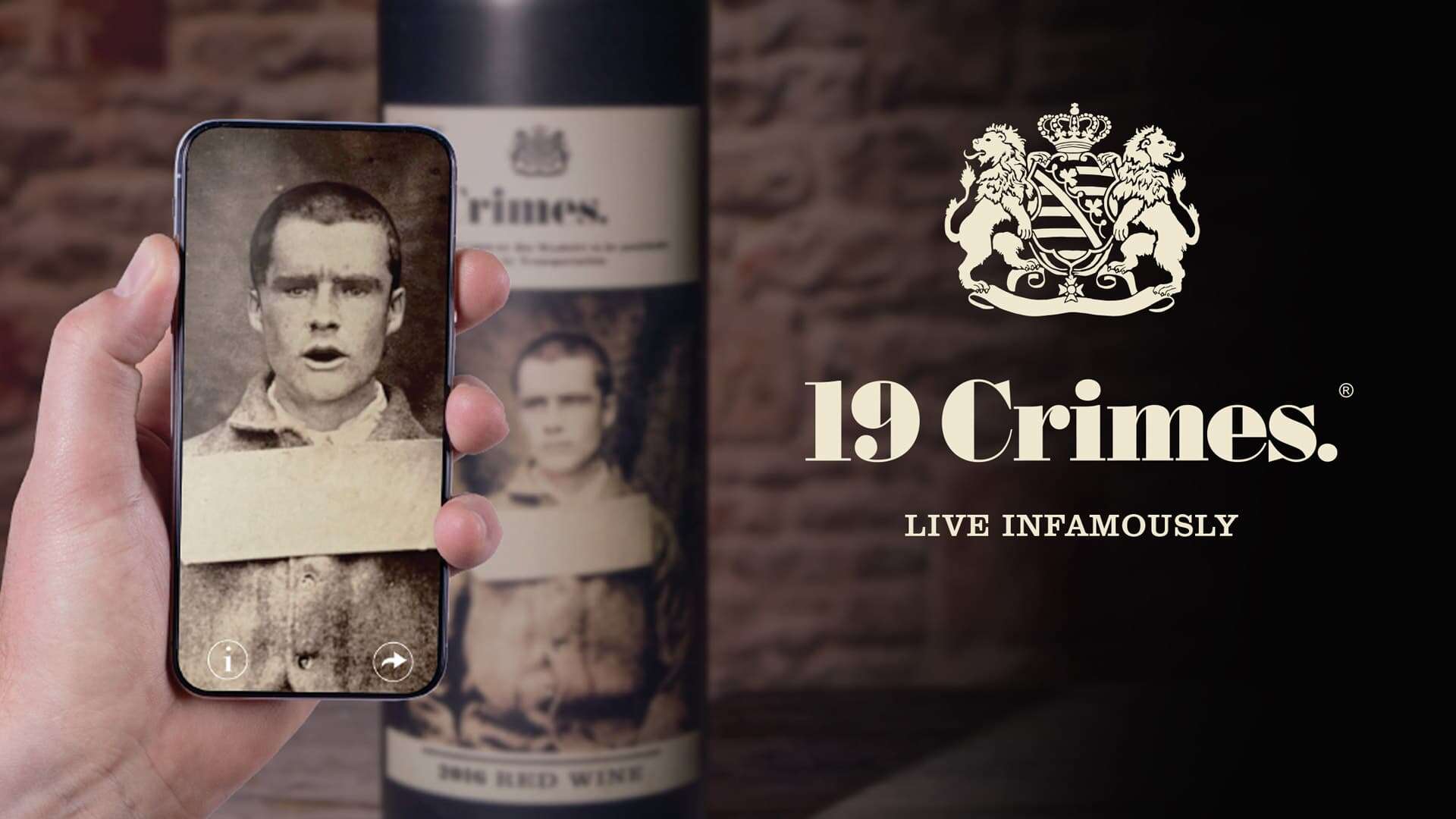 Augmented Reality Creative Use for wine Connected Labels