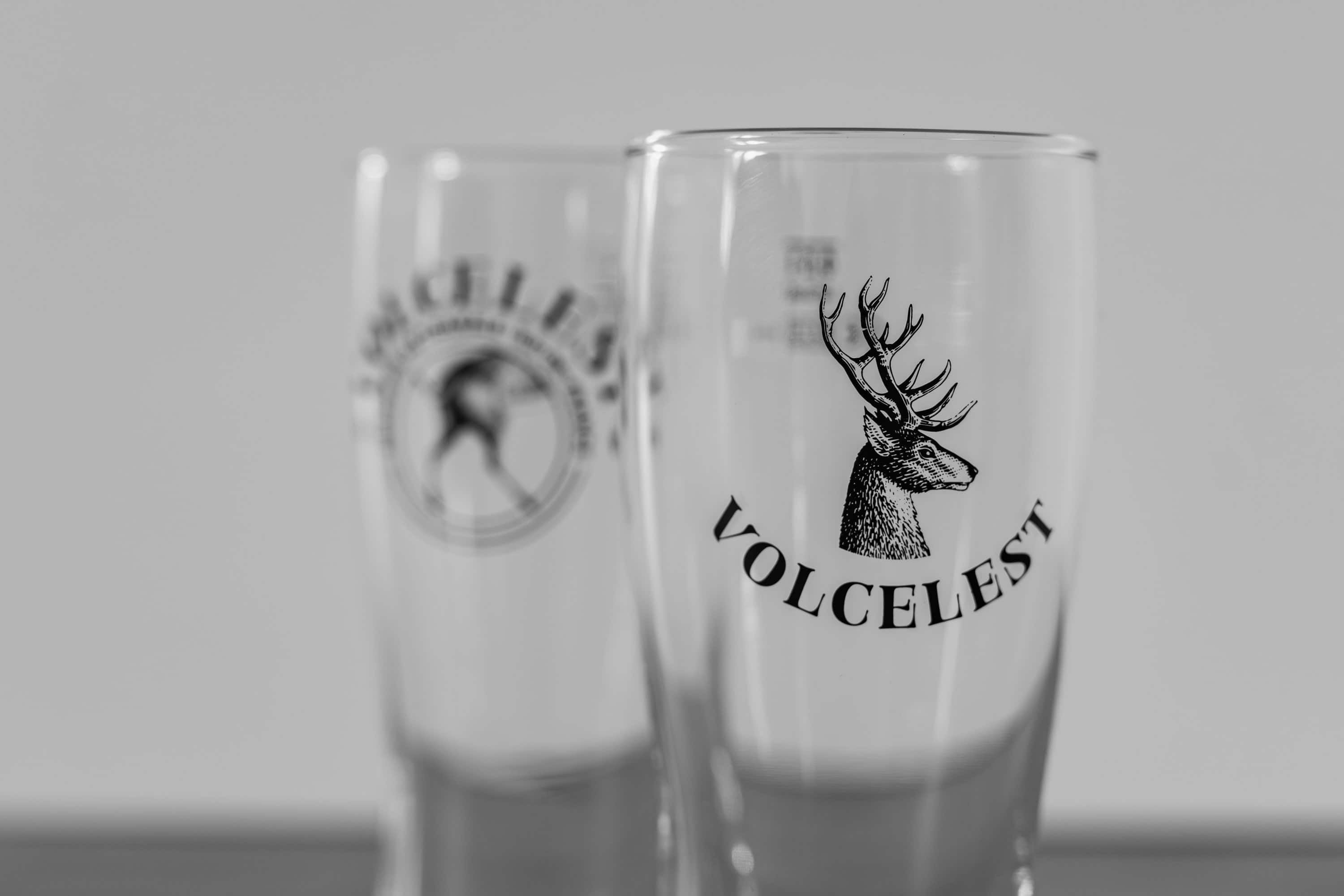 Branded Glasses – Brasserie Volcelest