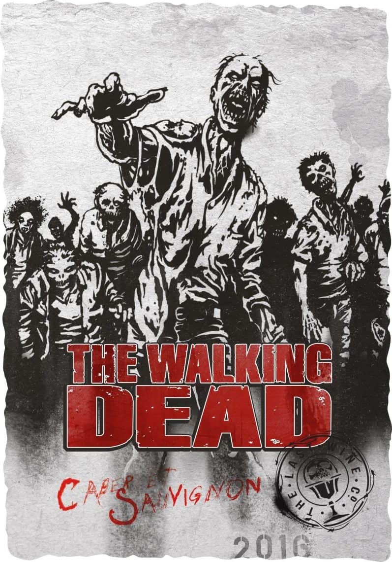 Walking Dead Smart label