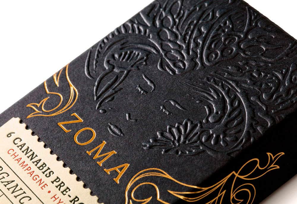 Zoma, Packaging de cannabis
