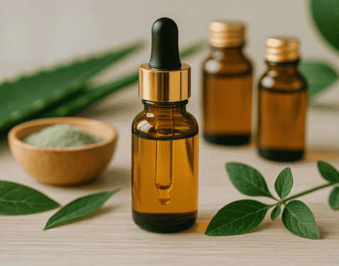 skin-nourishing plant blends