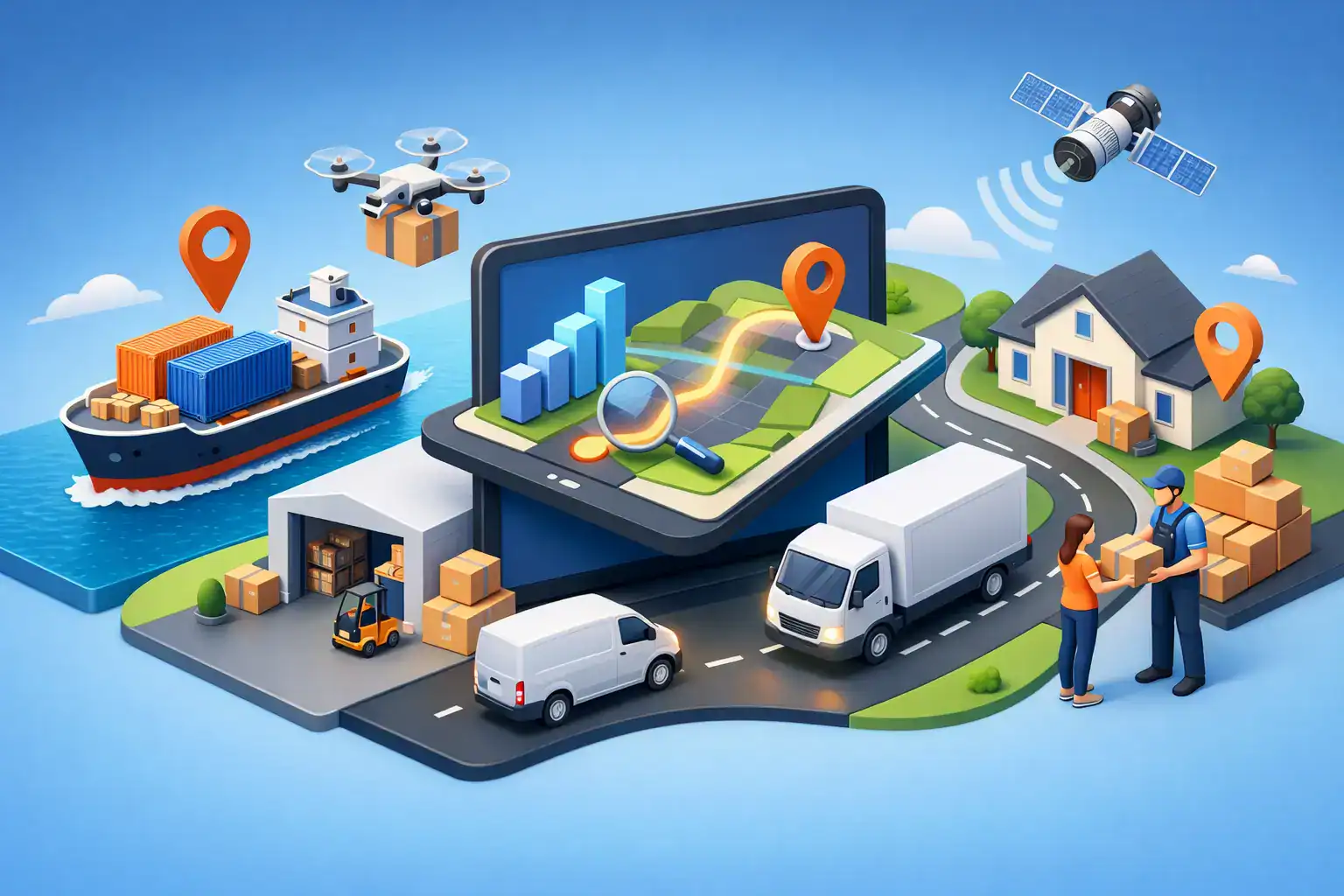 Complete Visibility From Shipment to Delivery