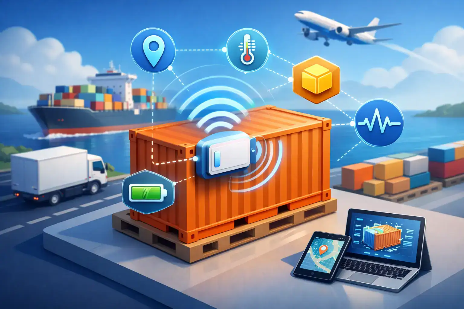 Smart Labels Give Cargo a Voice in Transit