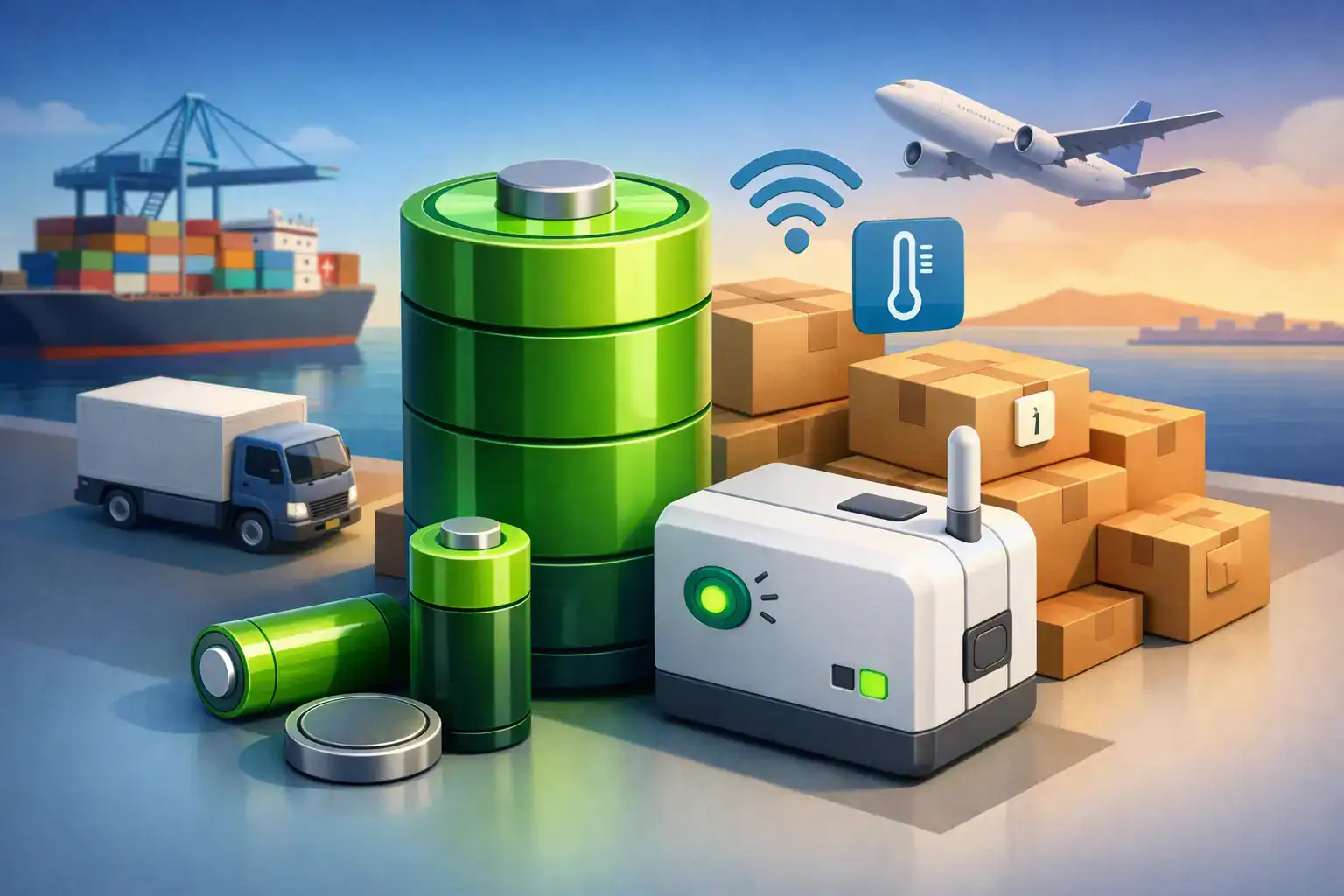 Battery Life for Shipment Sensors That Last