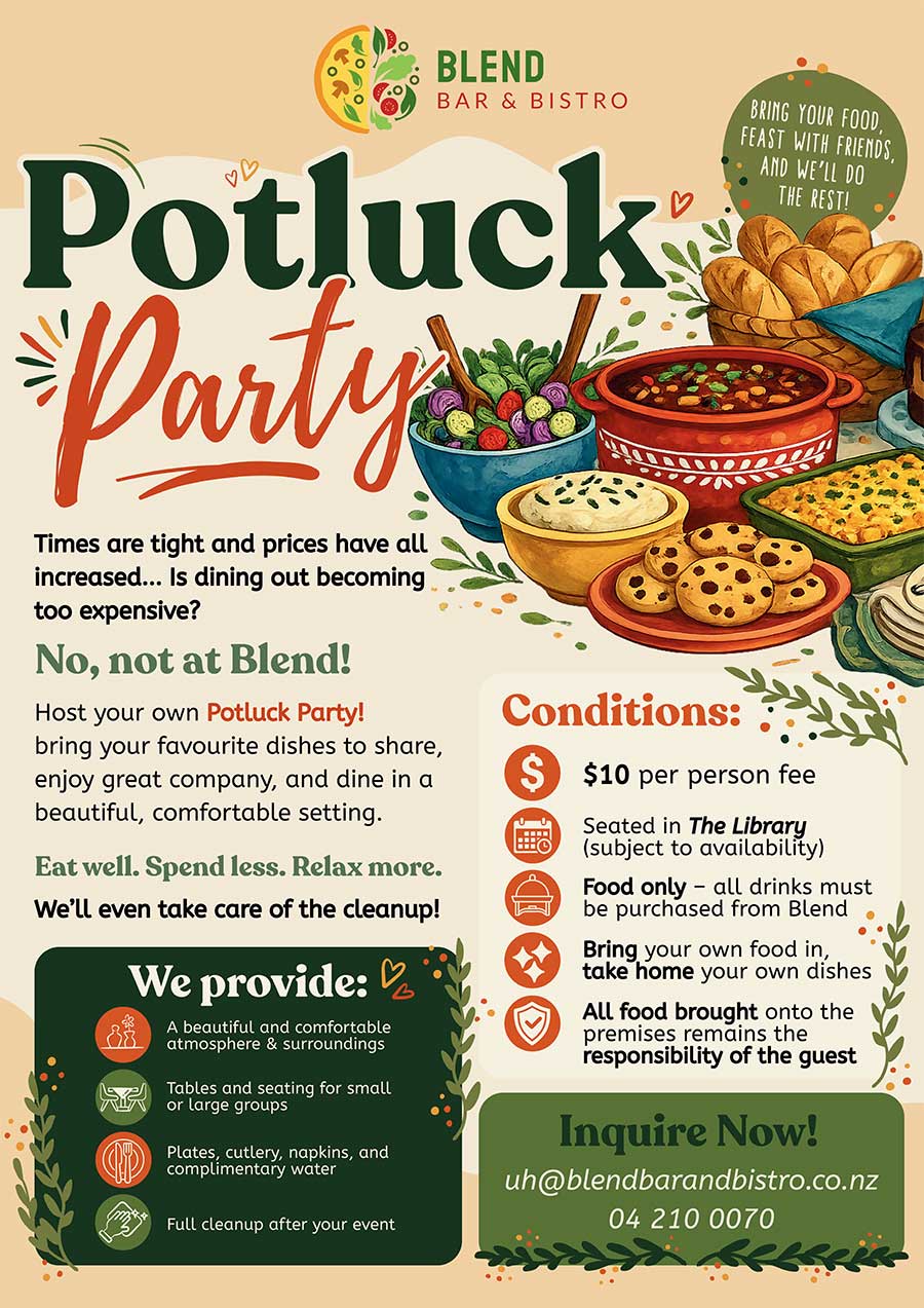 Potluck-Party-Poster
