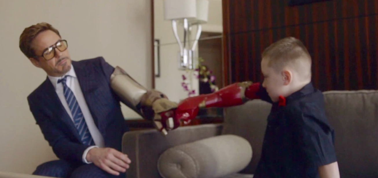 Brazo biónico de Iron Man