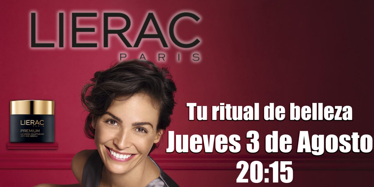Tu ritual de belleza Lierac: charla coloquio