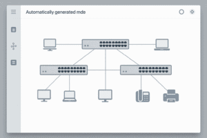 Imagem representando uso do protocolo LLDP para descoberta de dispositivos