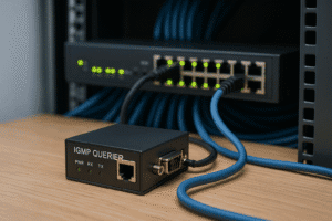 IGMP Querier conectado a switch de rede multicast