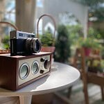 camera on top of radio