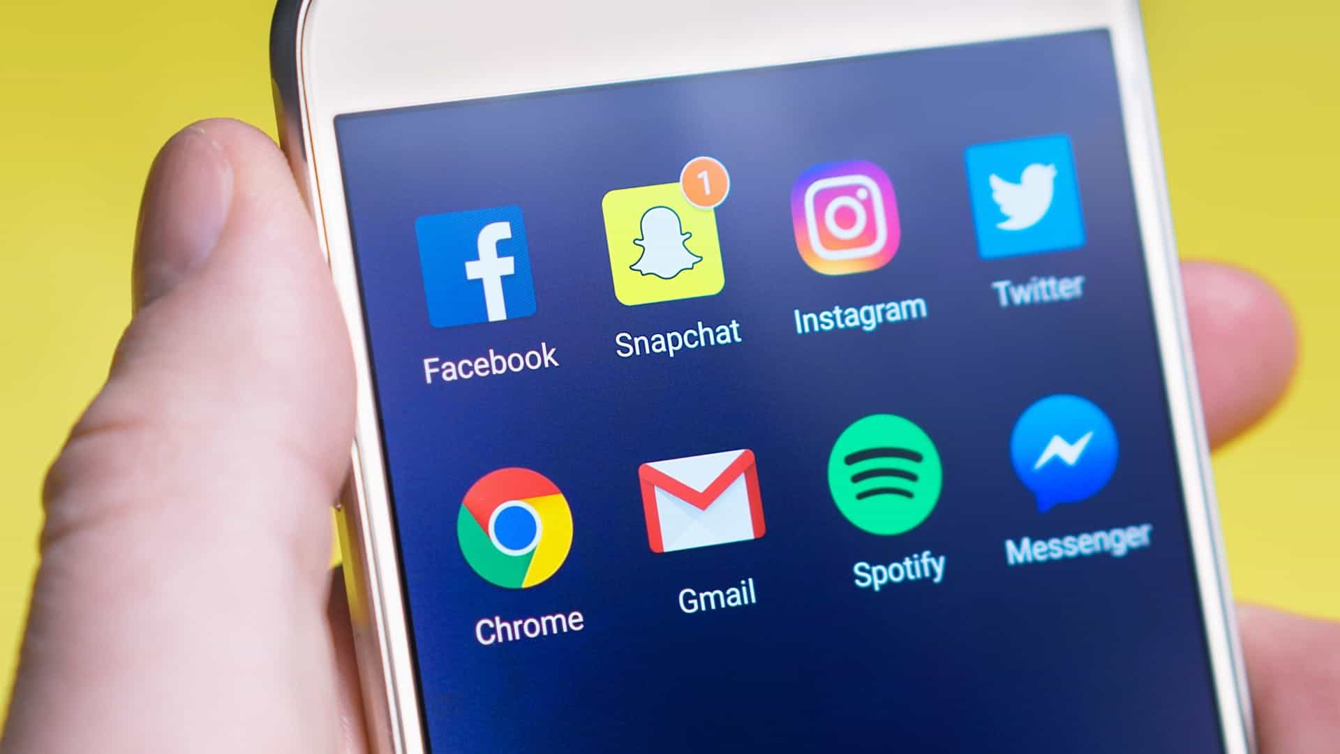 Social Media mobile apps