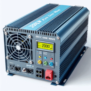 Equipamento de fonte de alimentação de alta potência para sistemas de energia solar e industrial da Mean Well Brasil.