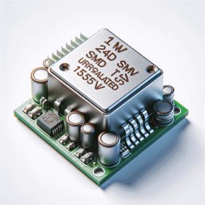 1. Módulo de alimentação de alta performance, componentes eletrônicos robustos, ideal para projetos de automação industrial e iluminação inteligente.