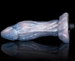 Vibrador Spartacus da empresa Monster D simulando um tipo de pênis grosso