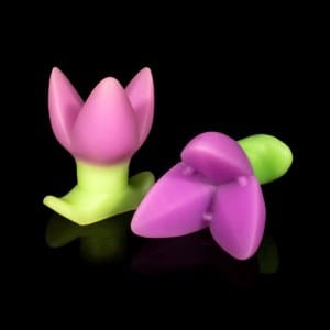 Plug anal, plug anal macio, plug anal grosso plug anal de silicone flowers da Monster D