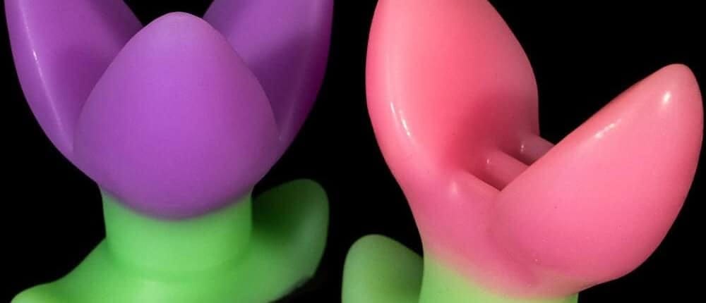 plug anal diferente em forma de flores