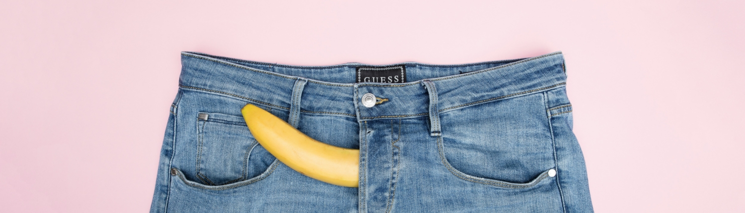 banana simulando ereção