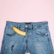 banana simulando ereção