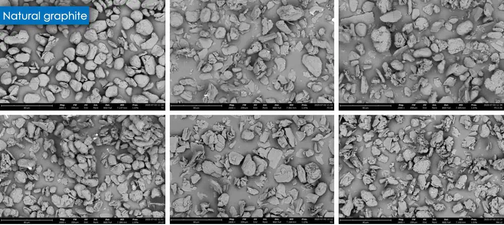 Graphite SEM Images