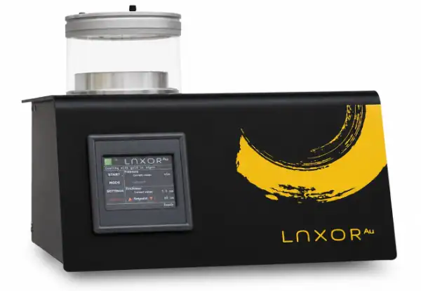 LUXOR Au gold sputter coater for SEM sample preparation