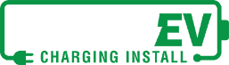 REGENEV charging installation services with electric plug icon in green and white design.