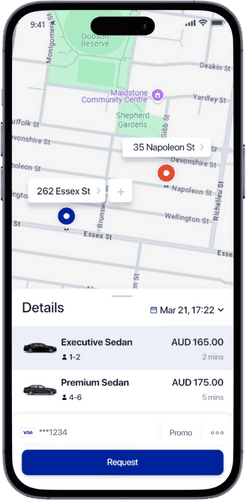 Blue Diamond Passenger App