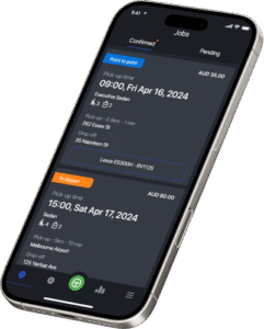 Blue Diamond Driver App Confirmed Jobs