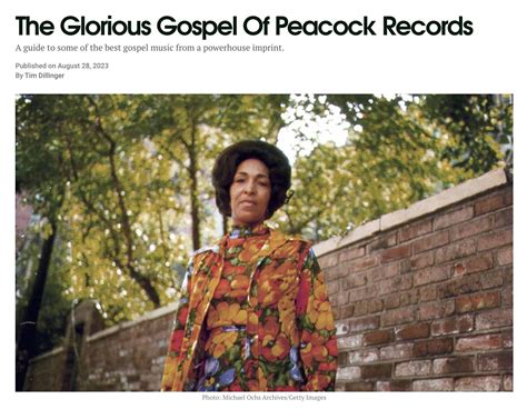 Peacock Gospel