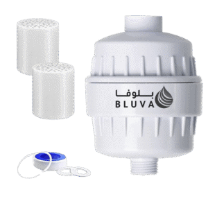 فلتر شاور بلوفا كربوني و كلسي – أبيض