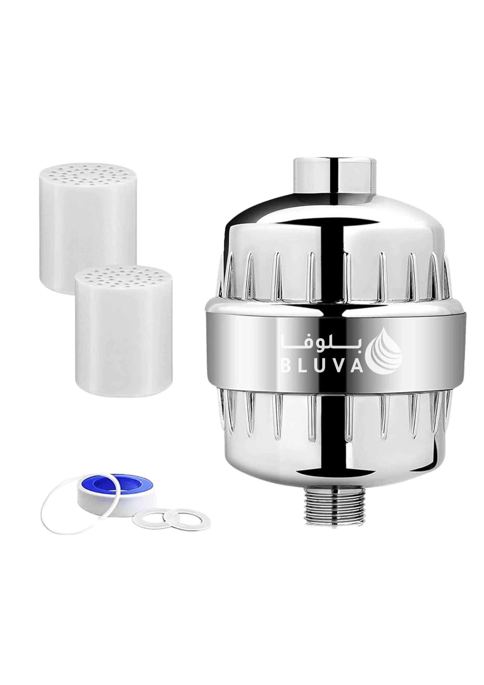 فلتر شاور بلوفا كربوني و كلسي – فضي