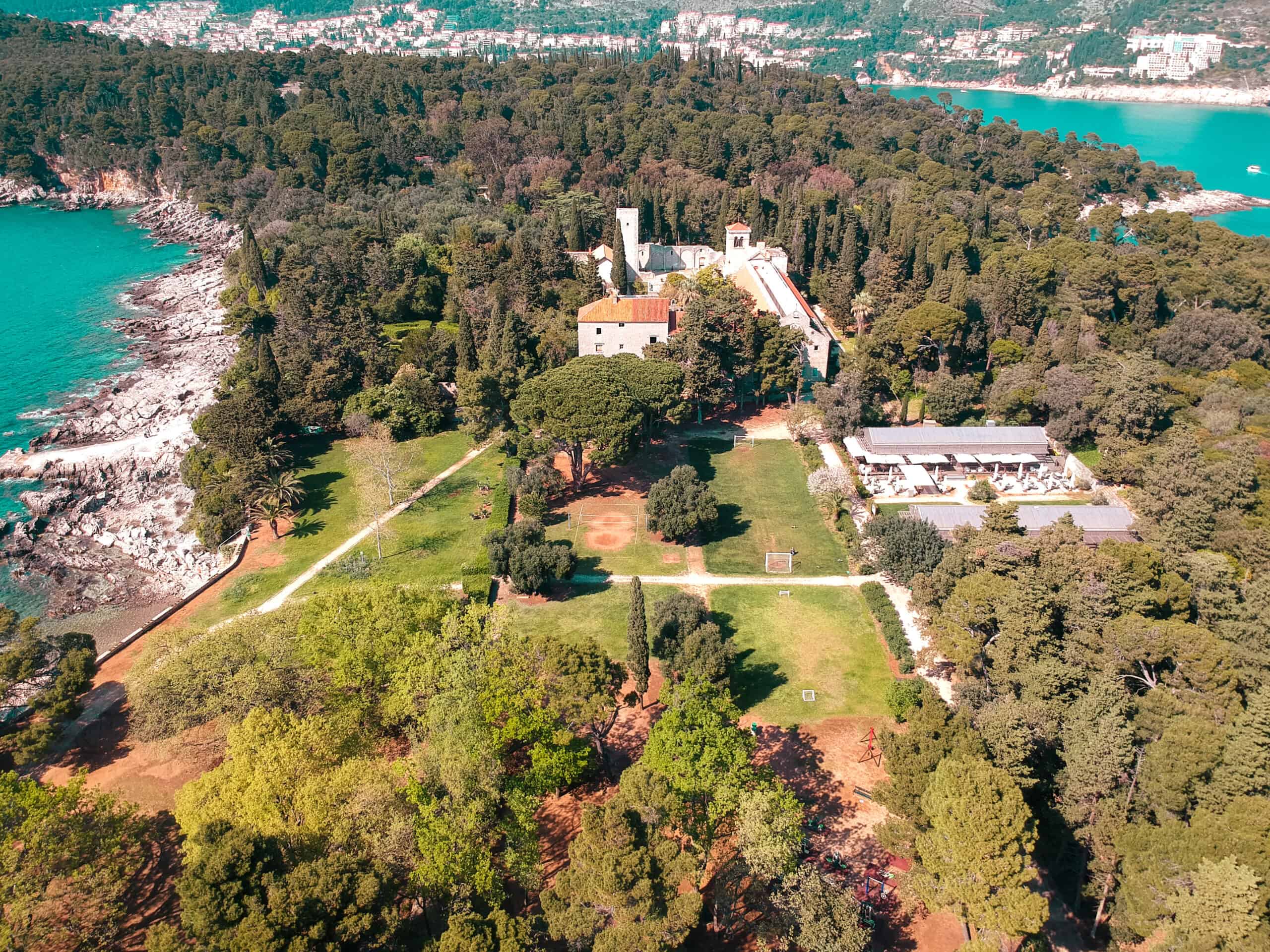 Monastery on Lokrum Island: A Serene Retreat Amidst Nature's Beauty