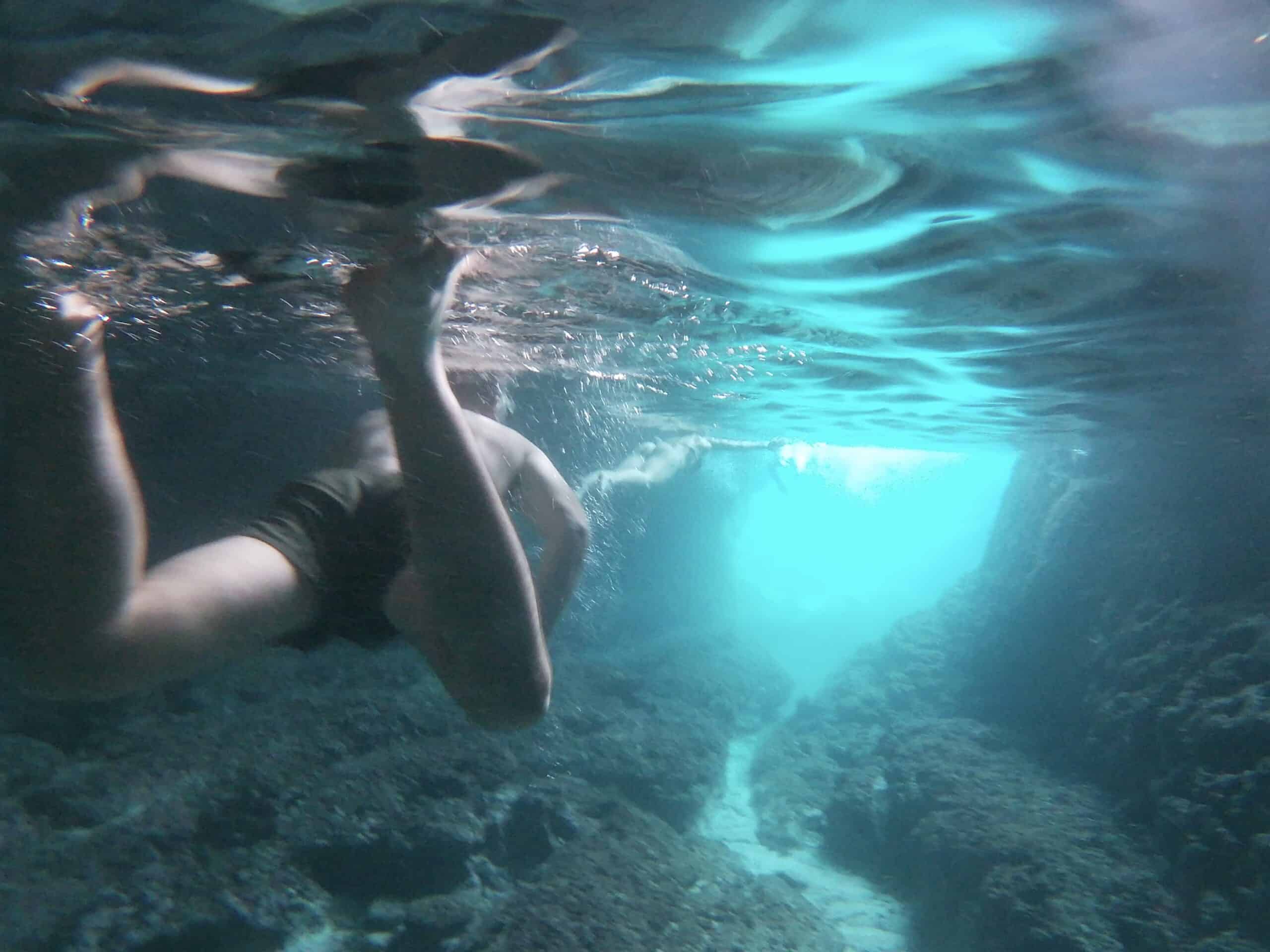 Diving in the Three Caves Passage: Underwater Adventure