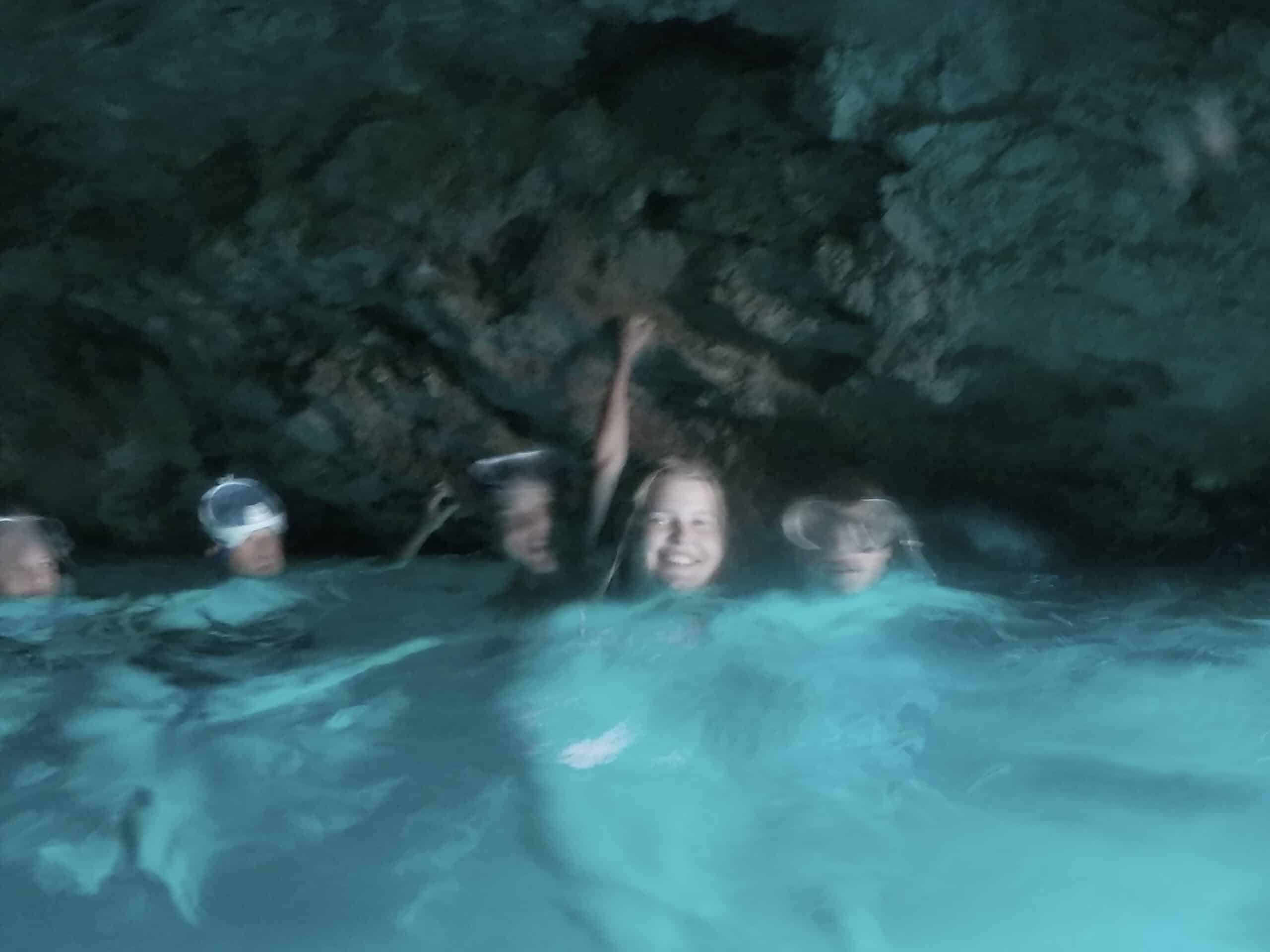 Inside the Blue Cave